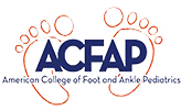 Logo Recognizing Fixing Feet PLLC's affiliation with ACFAP