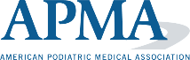 Logo Recognizing Fixing Feet PLLC's affiliation with APMA